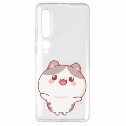 Чехол для Xiaomi Mi10/10 Pro Котик обнимает тебя - PrintSalon