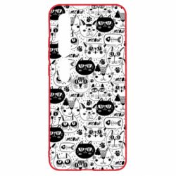 Чохол для Xiaomi Mi10 / 10 Pro Коти патерн - PrintSalon