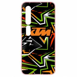 Чохол для Xiaomi Mi10 / 10 Pro KTM orange logo - PrintSalon