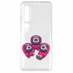 Чехол для Xiaomi Mi10/10 Pro Милые солдаты из игры в кальмара - PrintSalon