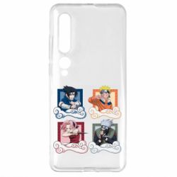Чехол для Xiaomi Mi10/10 Pro Naruto team 7 in action-PrintSalon Чехол для Xiaomi Mi10/10 Pro Naruto team 7 in action
