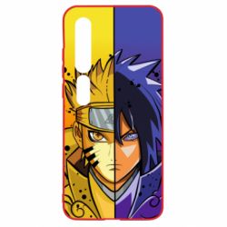 Чехол для Xiaomi Mi10/10 Pro Naruto Vs Sasuke-PrintSalon Чехол для Xiaomi Mi10/10 Pro Naruto Vs Sasuke