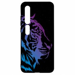 Чохол для Xiaomi Mi10 / 10 Pro Neon Tiger - PrintSalon