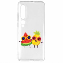 Чехол для Xiaomi Mi10/10 Pro Pineapple with watermelon - PrintSalon
