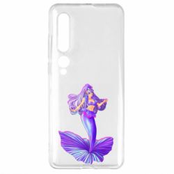 Чехол для Xiaomi Mi10/10 Pro Purple Mermaid Barbie - PrintSalon