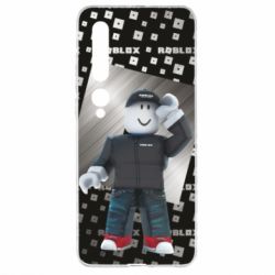 Чохол для Xiaomi Mi10 / 10 Pro Roblox And Metal Logo - PrintSalon