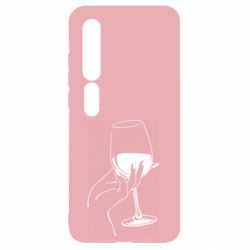 Чехол для Xiaomi Mi10/10 Pro Рука с бокалом - PrintSalon