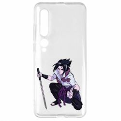 Чехол для Xiaomi Mi10/10 Pro Sasuke with katana-PrintSalon Чехол для Xiaomi Mi10/10 Pro Sasuke with katana