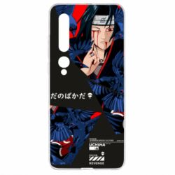 Чохол для Xiaomi Mi10 / 10 Pro shattered Itachi art - PrintSalon