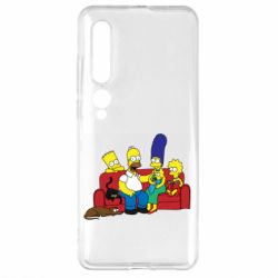 Чехол для Xiaomi Mi10/10 Pro Simpsons At Home - PrintSalon