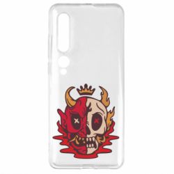 Чехол для Xiaomi Mi10/10 Pro Skull face - PrintSalon