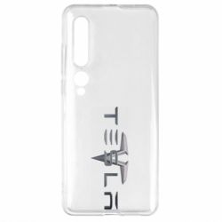 Чехол для Xiaomi Mi10/10 Pro Tesla Car logo - PrintSalon