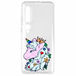 Чехол для Xiaomi Mi10/10 Pro Unicorn Princess - PrintSalon