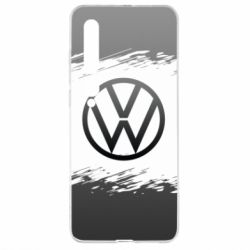 Чохол для Xiaomi Mi10 / 10 Pro Volkswagen logo and grunge - PrintSalon