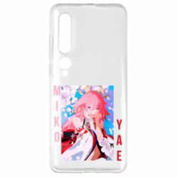 Чехол для Xiaomi Mi10/10 Pro Yae Miko art - PrintSalon