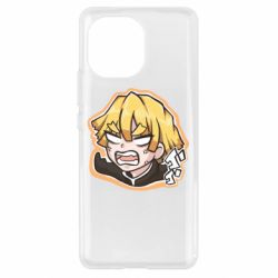 Чехол для Xiaomi Mi11 Angry Zenitsu Agatsuma-PrintSalon Чехол для Xiaomi Mi11 Angry Zenitsu Agatsuma