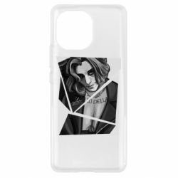 Чехол для Xiaomi Mi11 Black and white Damiano - PrintSalon