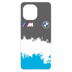 Чехол для Xiaomi Mi11 BMW logo and gray background - PrintSalon