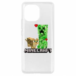 Чехол для Xiaomi Mi11 Creeper and Cat - PrintSalon