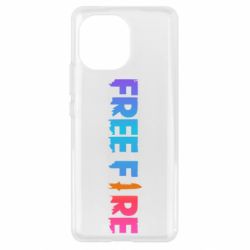 Чехол для Xiaomi Mi11 Free fire gradient logo - PrintSalon