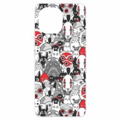 Чехол для Xiaomi Mi11 Hayao Miyazaki Characters