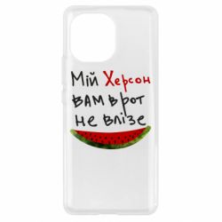Чехол для Xiaomi Mi11 Херсон арбуз - PrintSalon