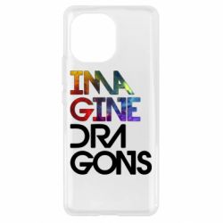 Чехол для Xiaomi Mi11 Imagine Dragons and space - PrintSalon