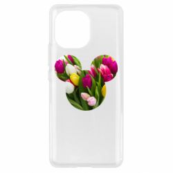 Чехол для Xiaomi Mi11 Inner world flowers mickey mouse