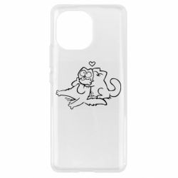 Чехол для Xiaomi Mi11 Кот Саймона Любовь - PrintSalon