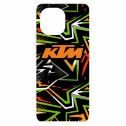 Чохол для Xiaomi Mi11 KTM orange logo - PrintSalon