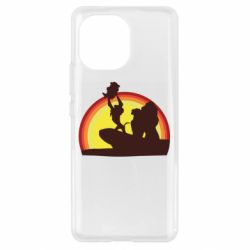 Чохол для Xiaomi Mi11 Lion king silhouette - PrintSalon