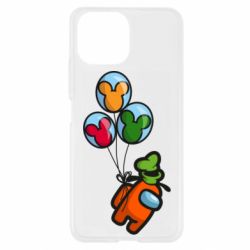 Чехол для Xiaomi Mi11 Lite Among Balloons - PrintSalon