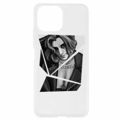 Чехол для Xiaomi Mi11 Lite Black and white Damiano - PrintSalon