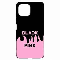 Чехол для Xiaomi Mi11 Lite Blackpink pink fire - PrintSalon