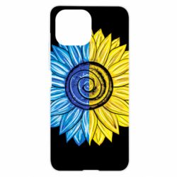Чехол для Xiaomi Mi11 Lite Большой подсолнух Украина - PrintSalon