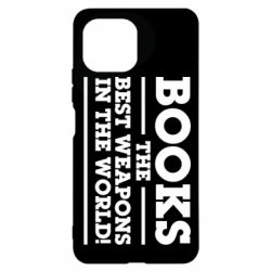 Чехол для Xiaomi Mi11 Lite Books the best weapons in the world - PrintSalon