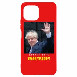 Чехол для Xiaomi Mi11 Lite Boris Johnson Everybody - PrintSalon