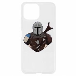 Чехол для Xiaomi Mi11 Lite Bust of Mandalorian - PrintSalon