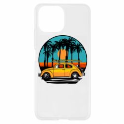 Чехол для Xiaomi Mi11 Lite Car and sunset - PrintSalon