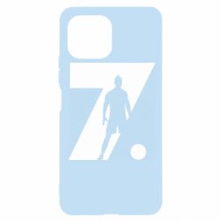 Чехол для Xiaomi Mi11 Lite Cristiano Ronaldo Silhouette Art - PrintSalon