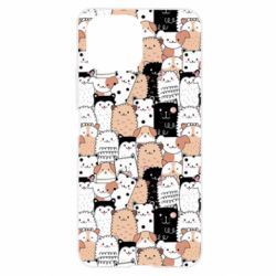 Чохол для Xiaomi Mi11 Lite Cute dogs pattern - PrintSalon