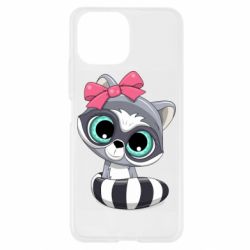 Чехол для Xiaomi Mi11 Lite Cute raccoon - PrintSalon