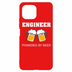 Чехол для Xiaomi Mi11 Lite Engineer Powered By Beer - PrintSalon