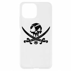 Чехол для Xiaomi Mi11 Lite Flag pirate - PrintSalon