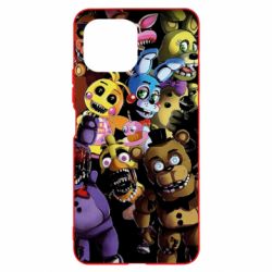 Чохол для Xiaomi Mi11 Lite FNAF Animatronics - PrintSalon