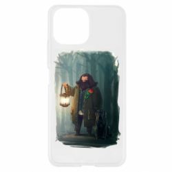 Чехол для Xiaomi Mi11 Lite Хагрид в лесу - PrintSalon