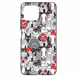 Чохол для Xiaomi Mi11 Lite Hayao Miyazaki Characters - PrintSalon