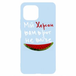 Чехол для Xiaomi Mi11 Lite Херсон арбуз - PrintSalon