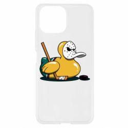 Чехол для Xiaomi Mi11 Lite Hockey duck - PrintSalon