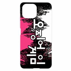 Чохол для Xiaomi Mi11 Lite Гра в Кальмара бризки - PrintSalon